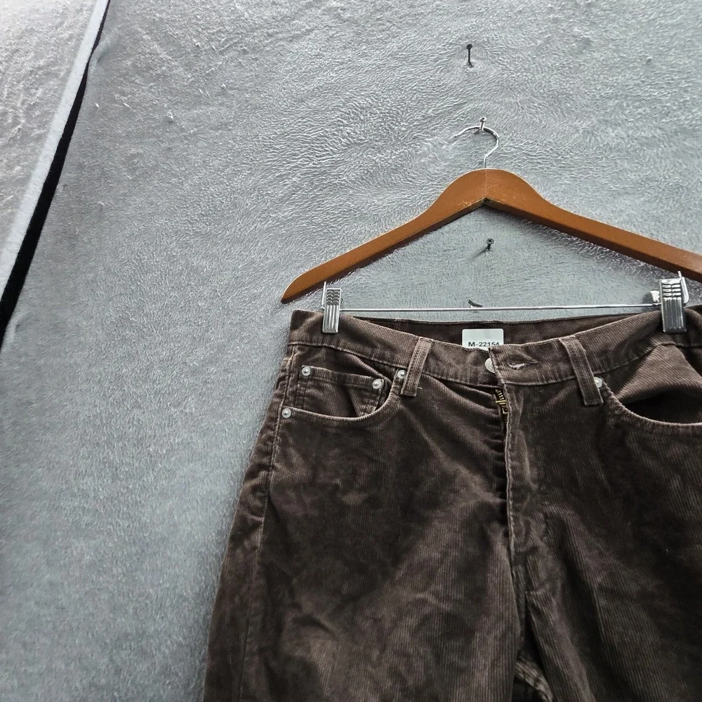 Levi's 511 Men Jeans 31X30 Brown Slim Fit Corduroy 27